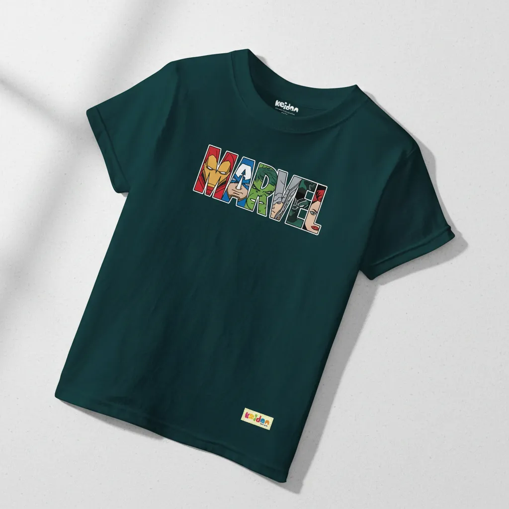 Pakaian Baju kaos anak laki laki karakter superhero premium cotton usia 2 thn - 12 thn