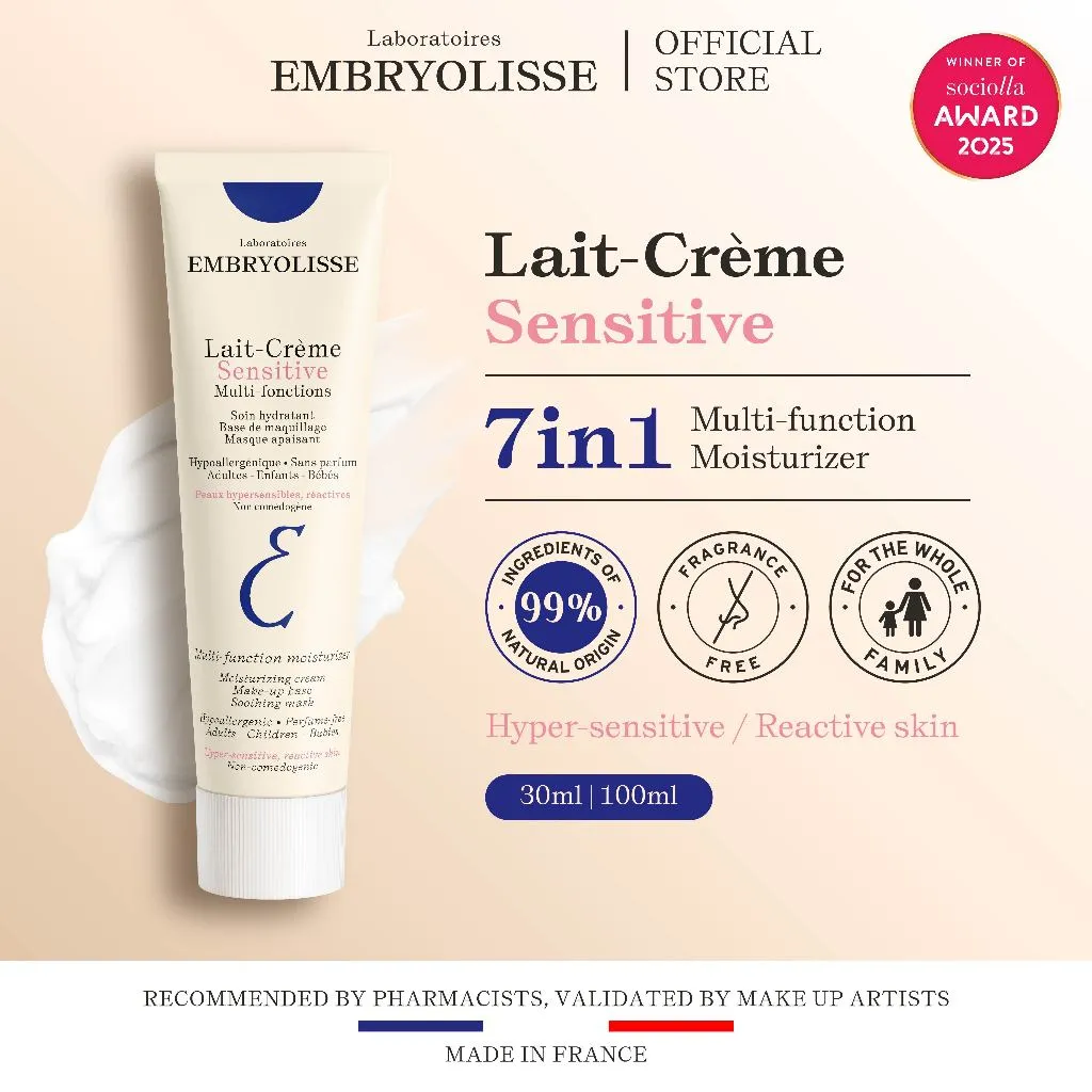 [FLASH SALE] Embryolisse Lait-Creme Sensitive 100ml – 7 IN 1
