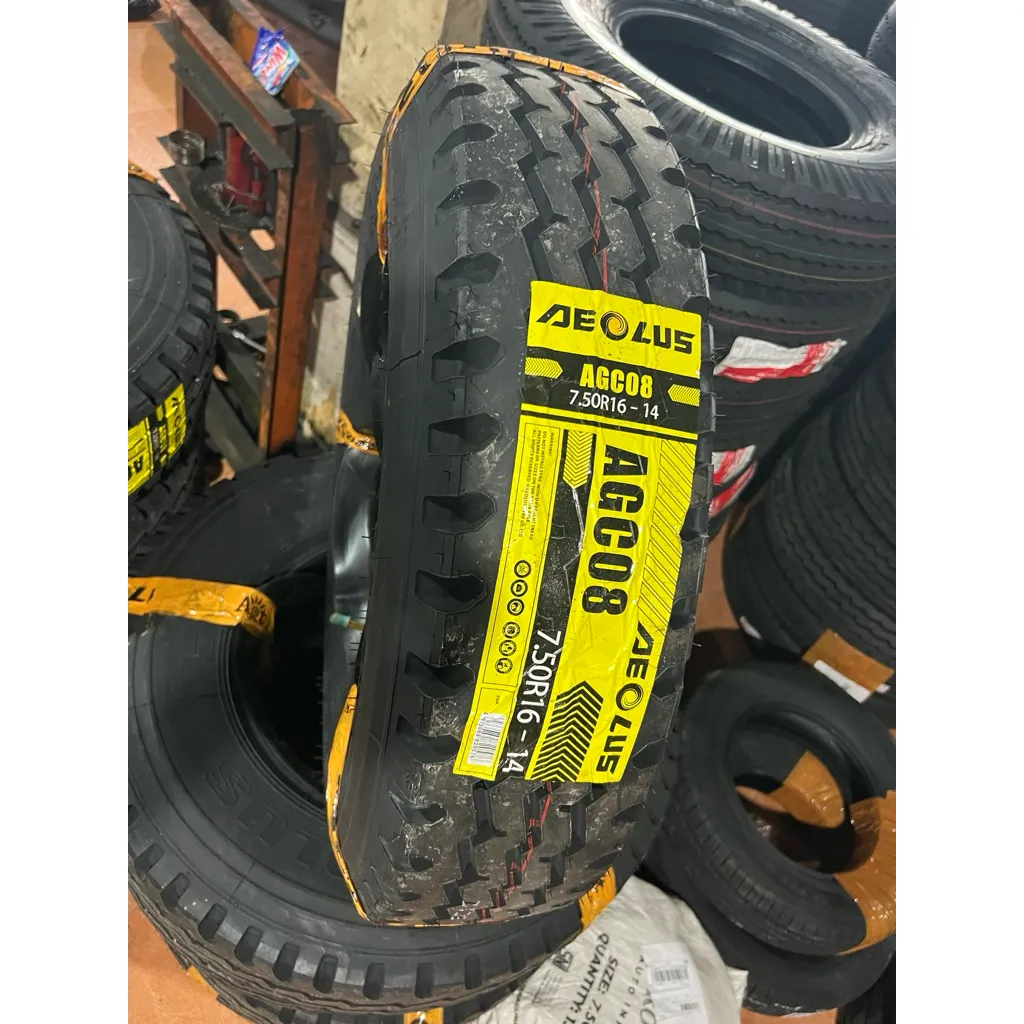 Ban Truk 750 16 R16 Aeolus AGC08 14PR SET Komplit Reinforced