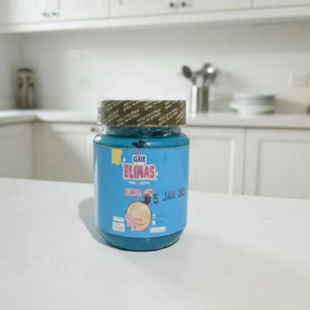 Elimas Dip Glaze Rasa BUBBLE GUM Repack 200 Gram( Repack Botol )