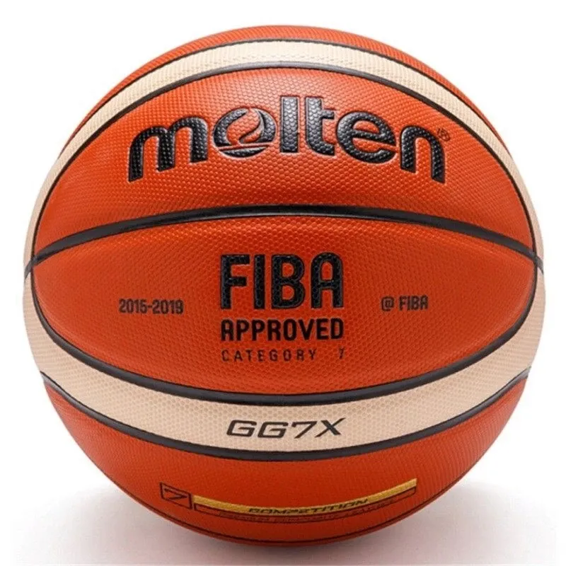 BOLA BASKET MOLTEN GG7X PERBASI MADE IN THAILAND GRADE ORGINAL GRATIS POMPA PENTIL