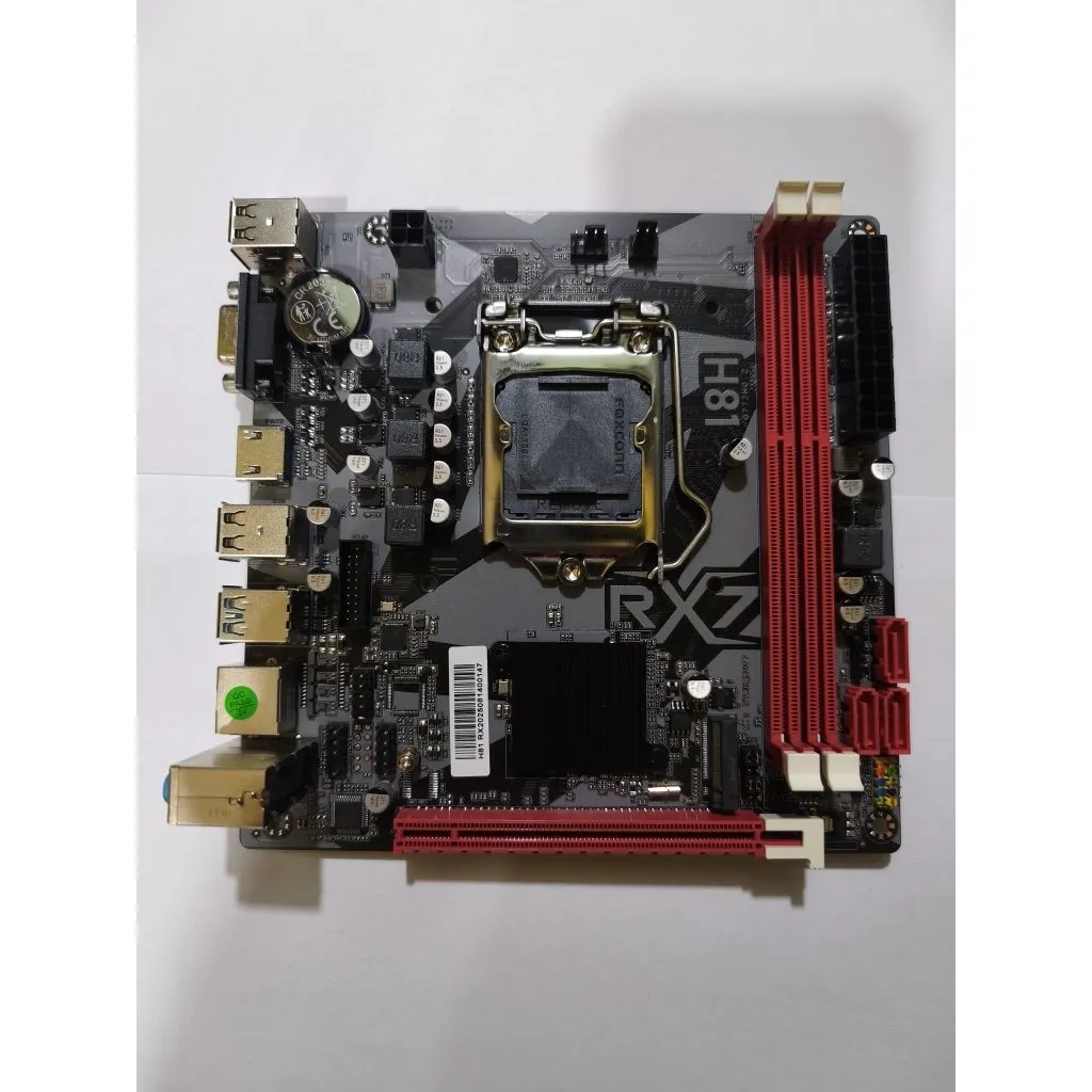 MOTHERBOARD RX7 H81 LGA 1150 DDR3 MAINBOARD H81 SUPPORT NVME
