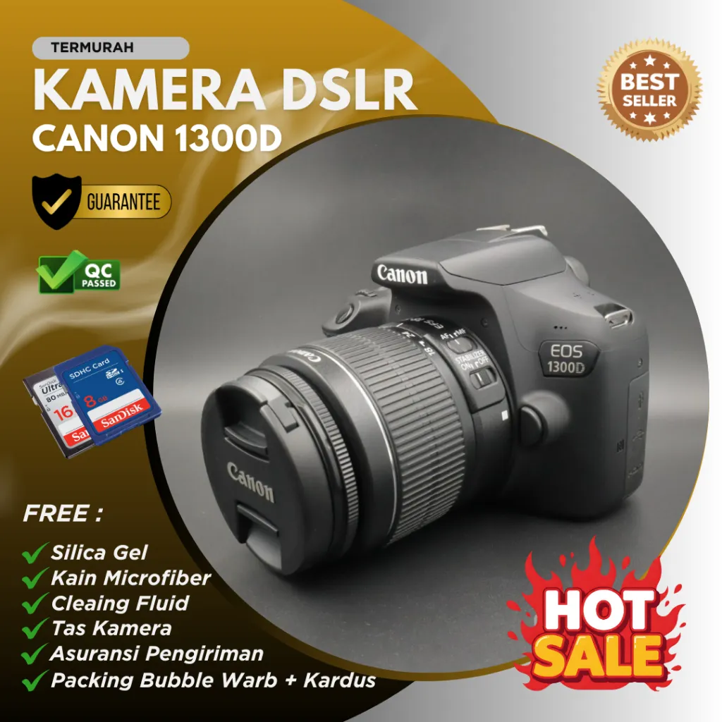 Kamera Dslr Canon EOS 1300d Sudah Support WIFI