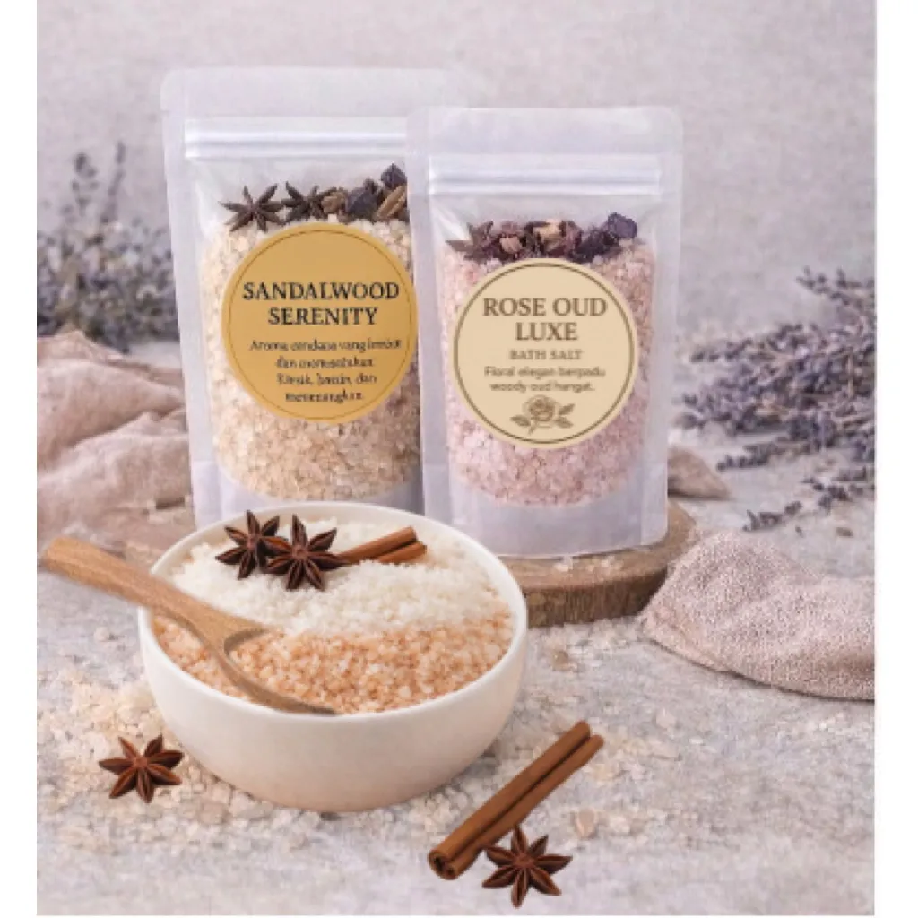 Garam Mandi Garam Mineral Bath Salt 100% Natural Garam Mandi Aroma Terapi Bath Salt/Spa Kaki