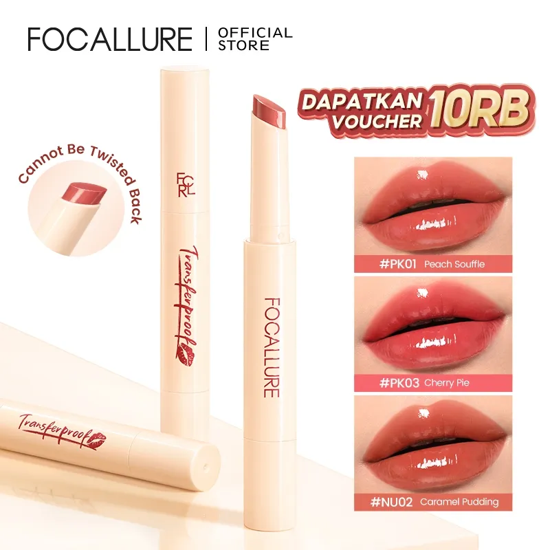 FOCALLURE Glossy Lip Balm Lock-shining Moisturizing Plump#TransferproofHero