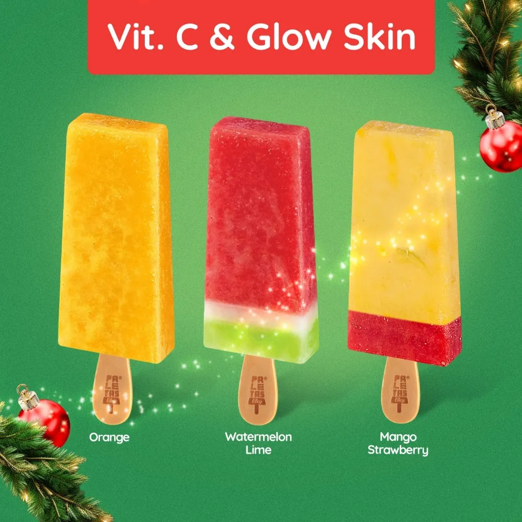 Bundle Vitamin C & Glow Skin II Es krim Buah Paletas Wey