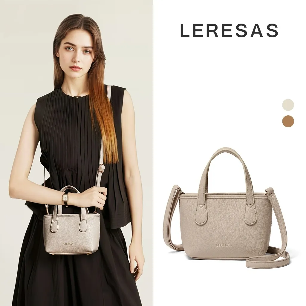 LERESAS Tas Bucket Wanita Mini Korean Style Terbaru 2025 Tas Selempang Wanita Elegan Tas Cantik untuk Hangout & Kuliah Tas Wanita Kekinian B012
