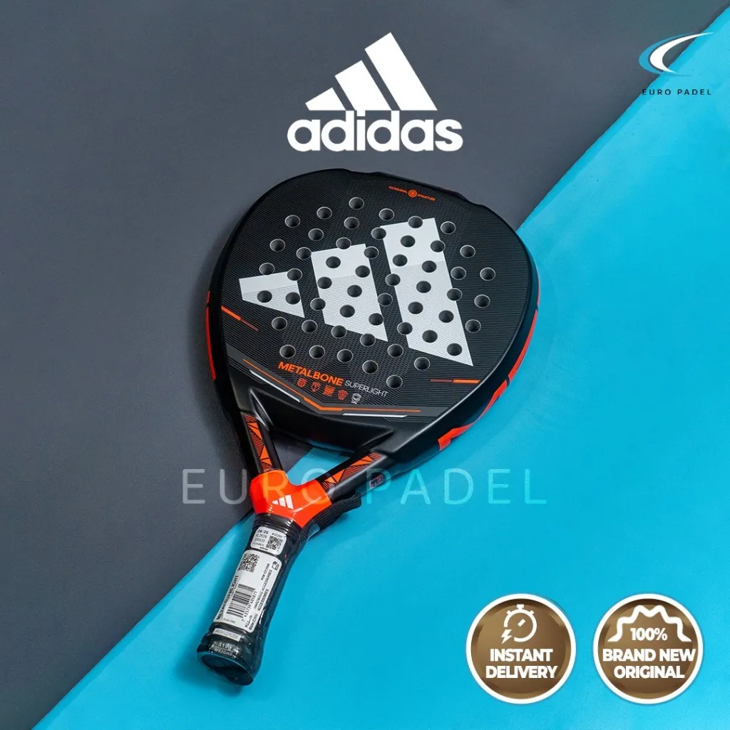 ADIDAS METALBONE SUPERLIGHT 2026 Intermediate Diamond Full Fiberglass Racket Padel Original