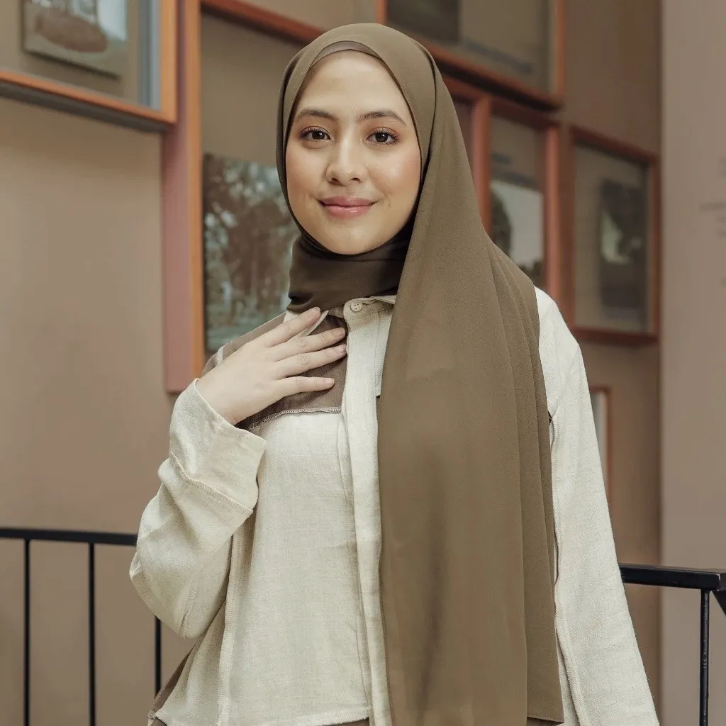 Lozy Hijab -  207k Get 3 Bawal Shawl (Hijab Xaviera Pashmina Ceruty Babydoll)
