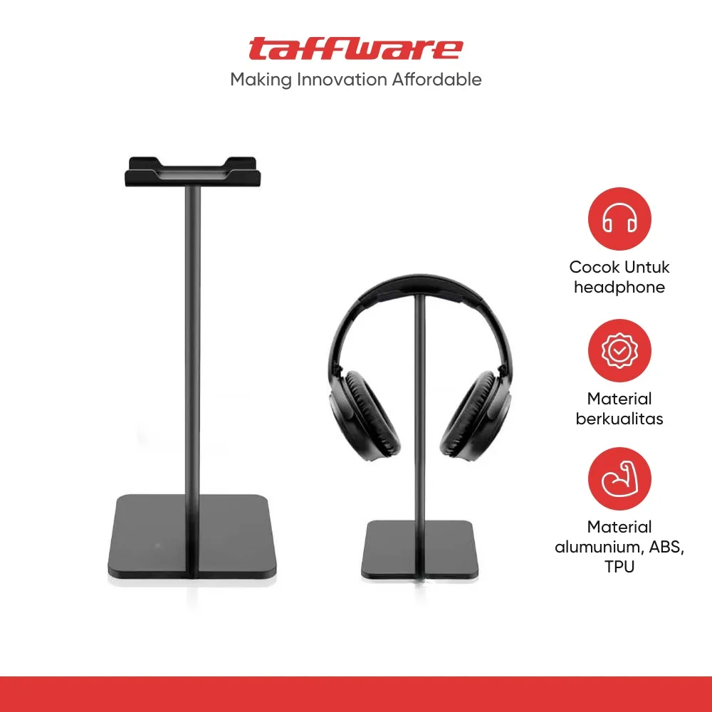TaffSTUDIO Universal Gaming Studio Headphone Stand Bracket - NB-Z3