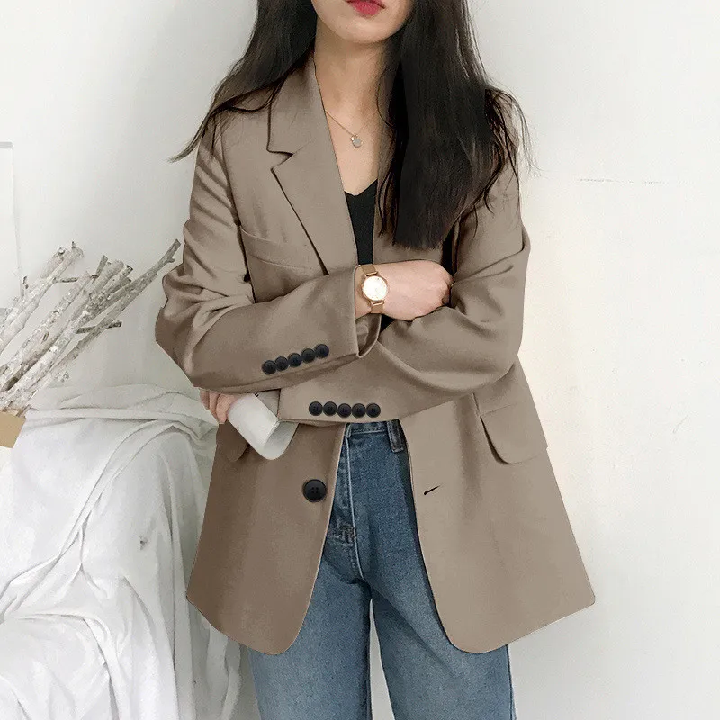 Monica BLAZER WANITA /JAS KANTOR / BLAZER LENGAN PANJANG-JT002 korean style blazer korea wanita blazer wanita korea ootd wanita kekinian remaja tweed blazer blazer wanita korean style