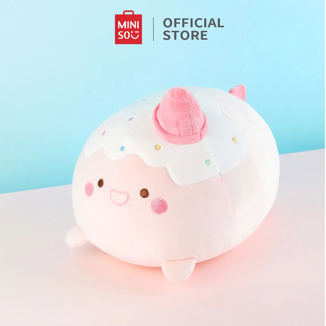 MINISO Boneka Bantal Guling Lucu Lembut Plush Mainan Boneka Mainan Mewah Bantal Bayi Doll Mini Plush Toy Hadiah Ulang Tahun Kado anak Kado untuk cewek Hadiah untuk cowok Kado Natal