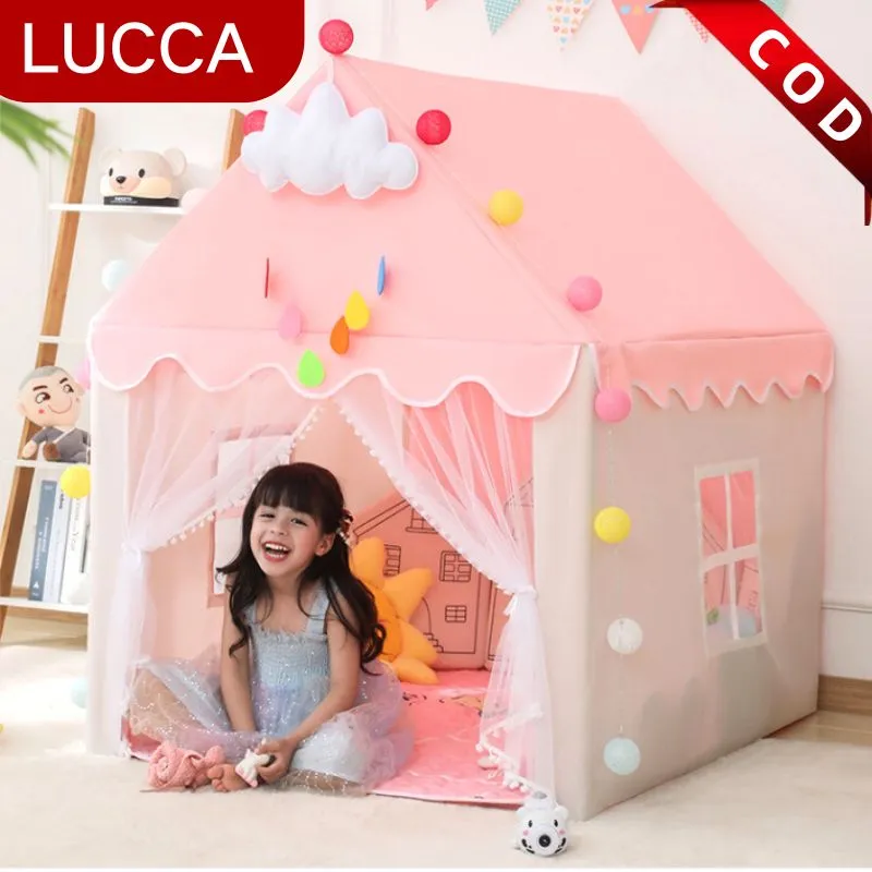 Mainan Tenda Anak Perempuan Tenda Princess Anak Jumbo Rumah Indoor Outdoor Portable