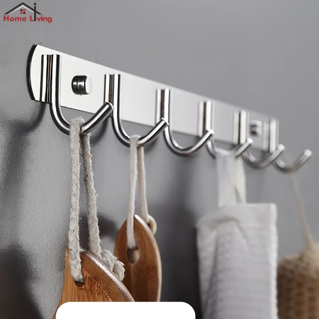 HL Kapstok Hook Stainless Steel Gantungan Baju Handuk Bahan Stainless Steel