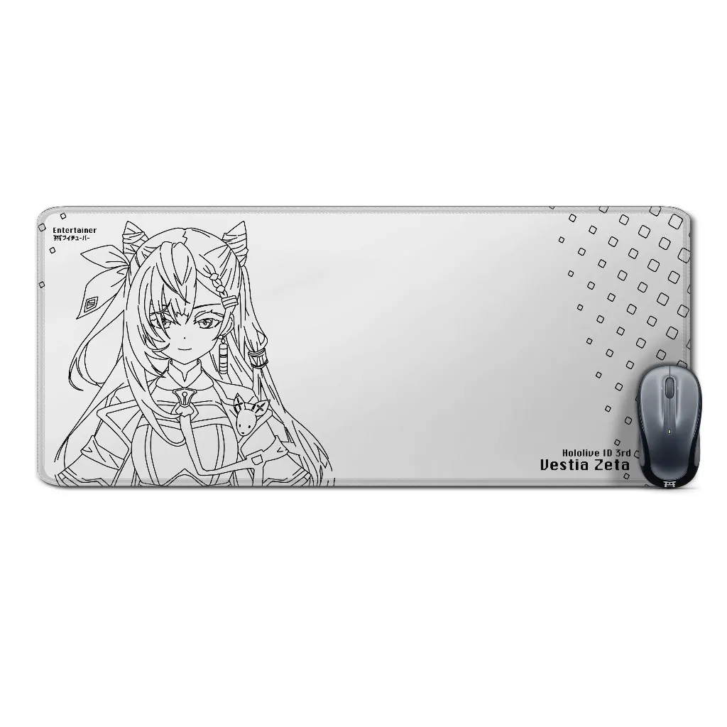 Deskmat mousepad extended anime vtuber 	VESTIA ZETA	LINE	Hololive	ID 3rd	-	material Rubber