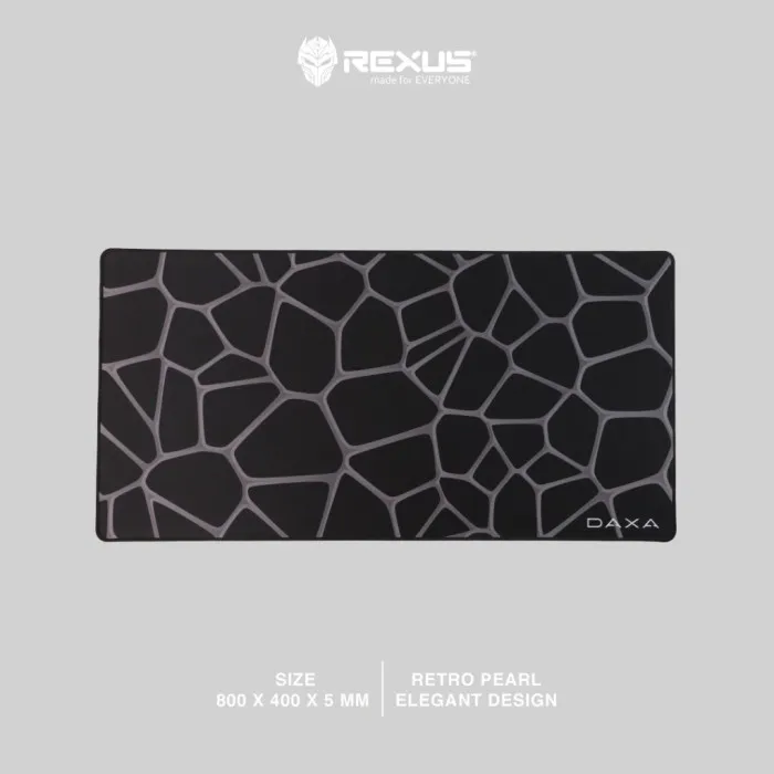 Rexus Mousepad Gaming Daxa Retro Mousemat Extended Cloth XL Pine Pearl