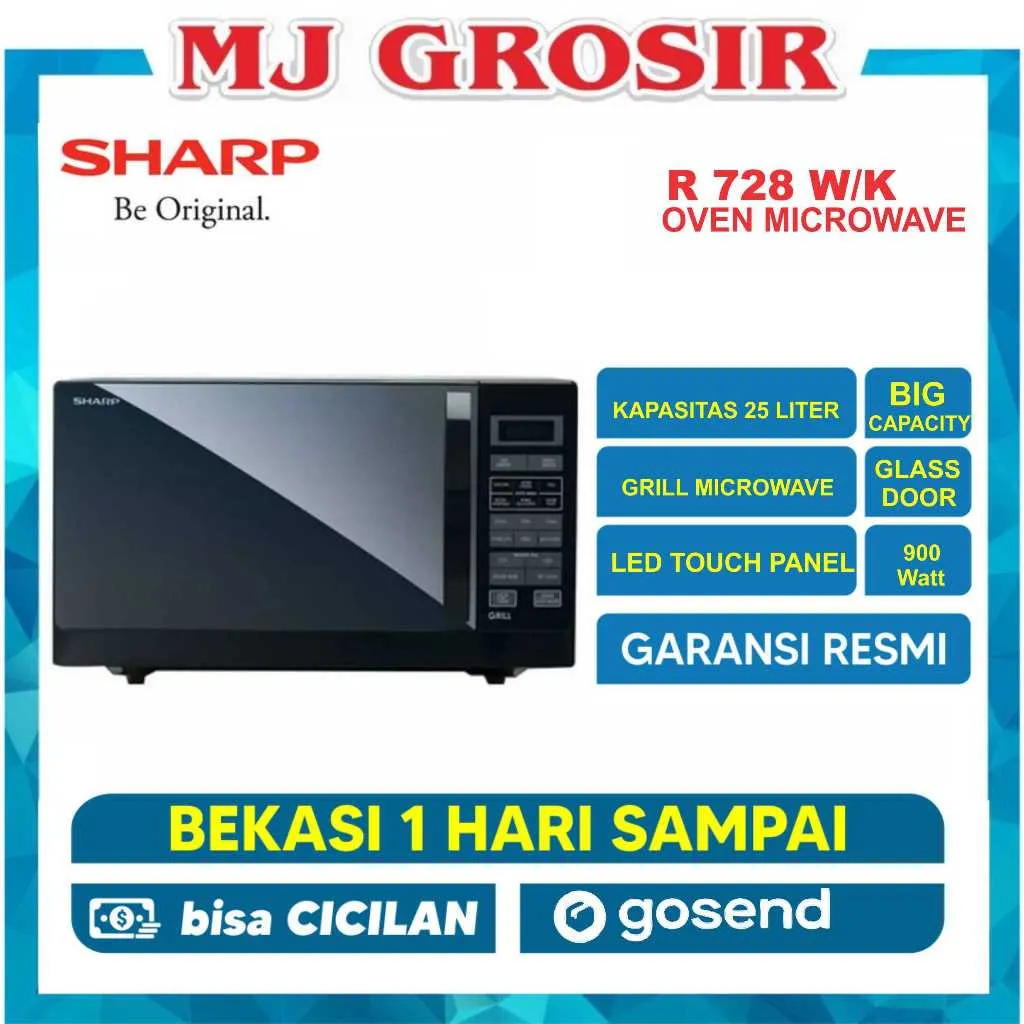 PROMO OVEN MICROWAVE SHARP R-728(W) R 728 / 751 / 223 / 220 / AOV / PEO