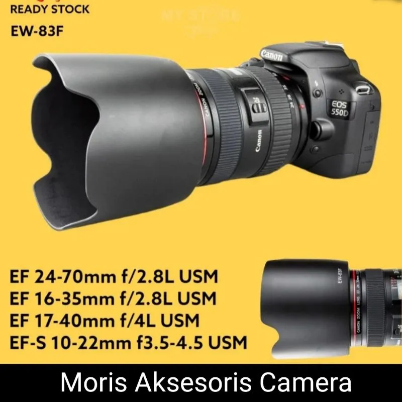 Lenshood EW-83f lensa Canon ef 24-70mm f2.8 L lens hood ew83f canon 24-70 mm hood ew 83f ew83 f 83 F