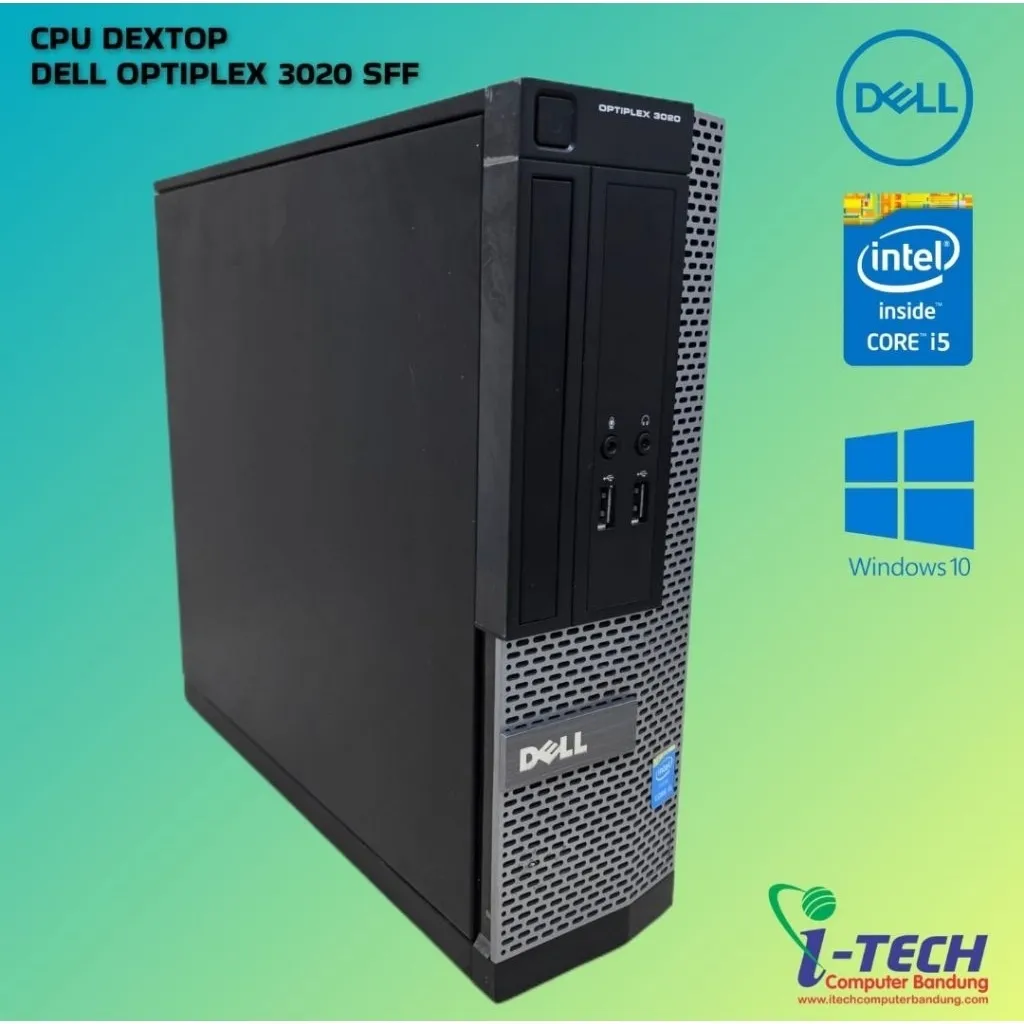 Cpu Dextop Dell Optiplex 3020 Ssf | HP ProDesk | HP Compaq Core i5 Gen4 Ram 8GB Hdd 500GB | SSD 128GB