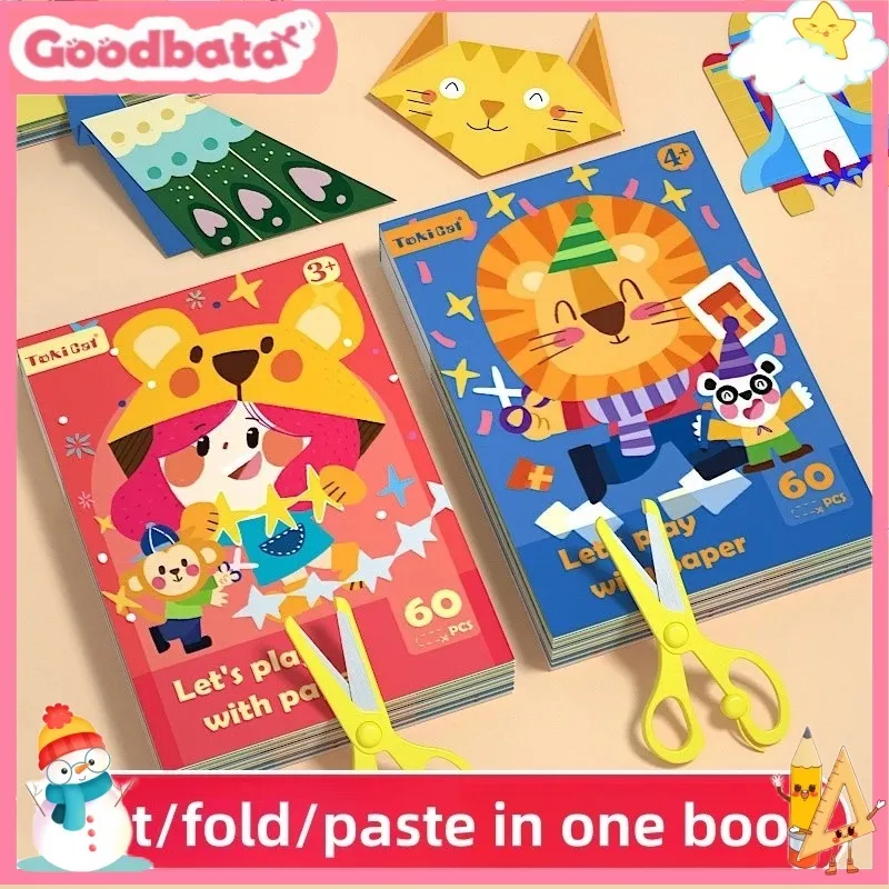 Goodbata DIY PAPER CUT / CUTTING PAPER ACTIVITY KIT Aktivitas Menggunting Anak