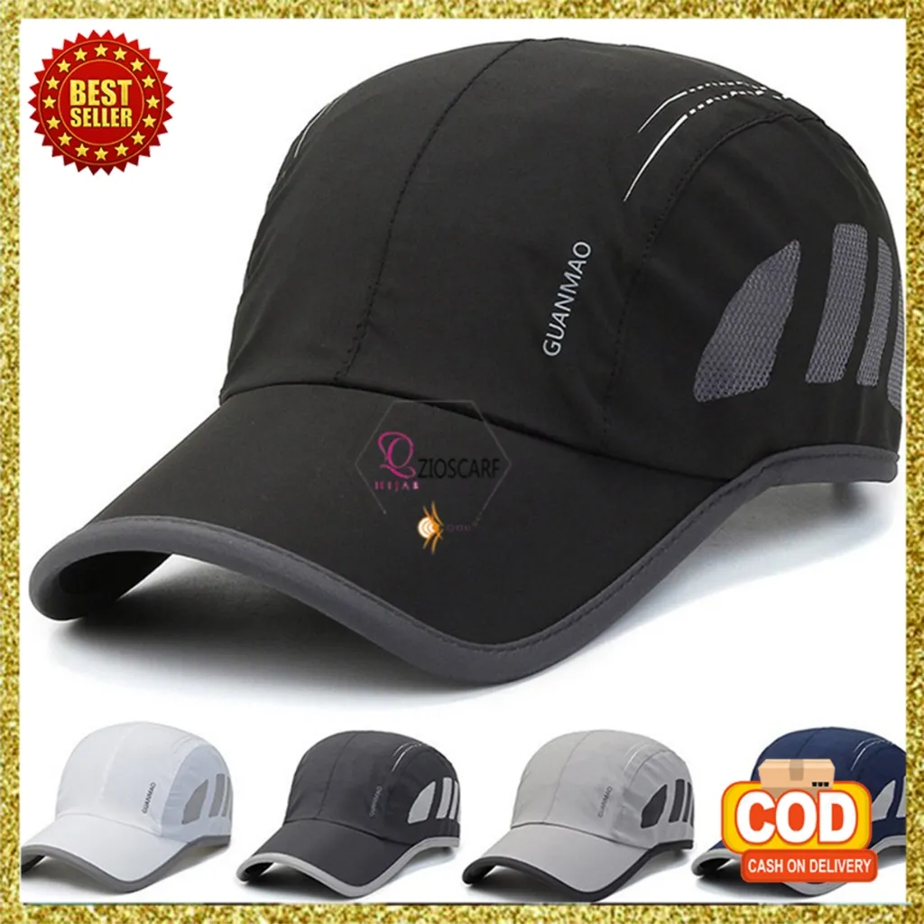 Topi Pria Baseball Distro Polos Trucker Hat Jaring Nilon Fashion Sporty Olahraga Gaya Trendy