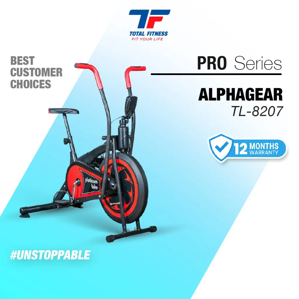 TOTAL FITNESS Sepeda Statis Olahraga Indoor Platinum Bike TL 8207