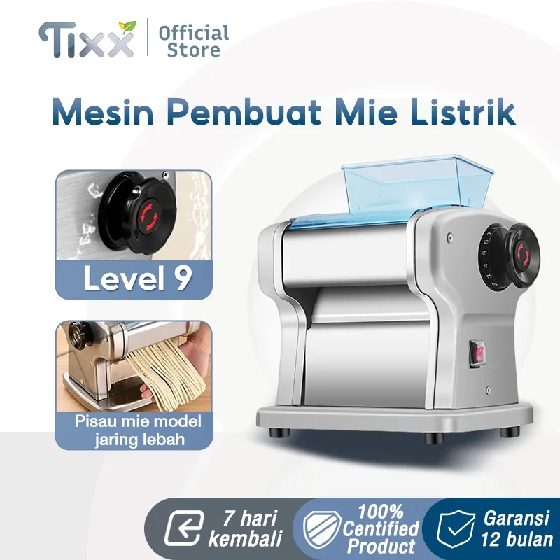 TIXX Mie Listrik Elektrik Otomatis Noodle Maker Machine Noodle Motor Peralatan Masak
