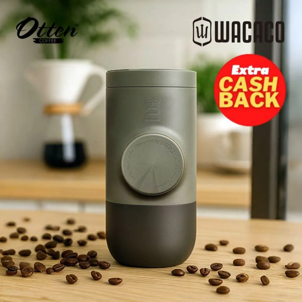Wacaco - Minipresso GR2 Portable Espresso Coffee Maker - Alat Seduh Kopi Travel