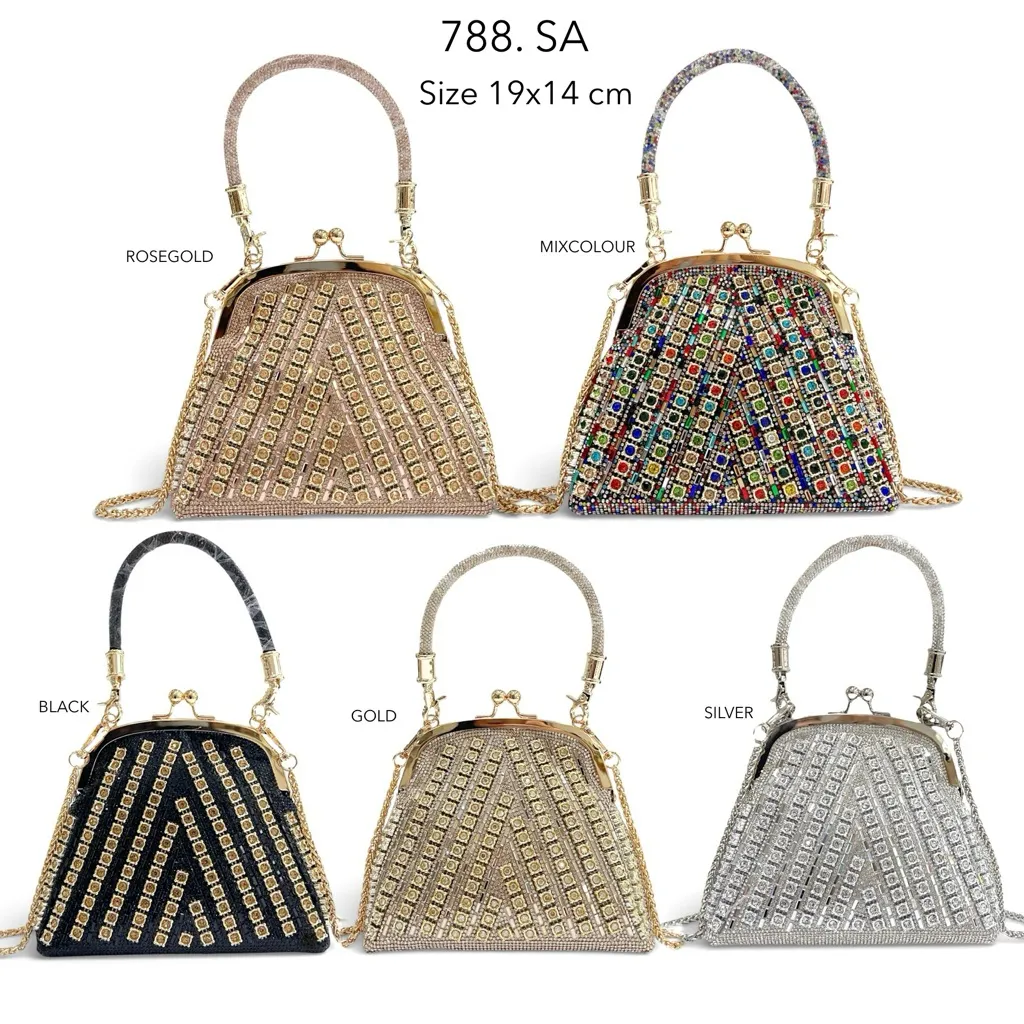 Tas Pesta Evening Bag Julius Clutch Pesta Kondangan Wanita BEHEL 708 / 788