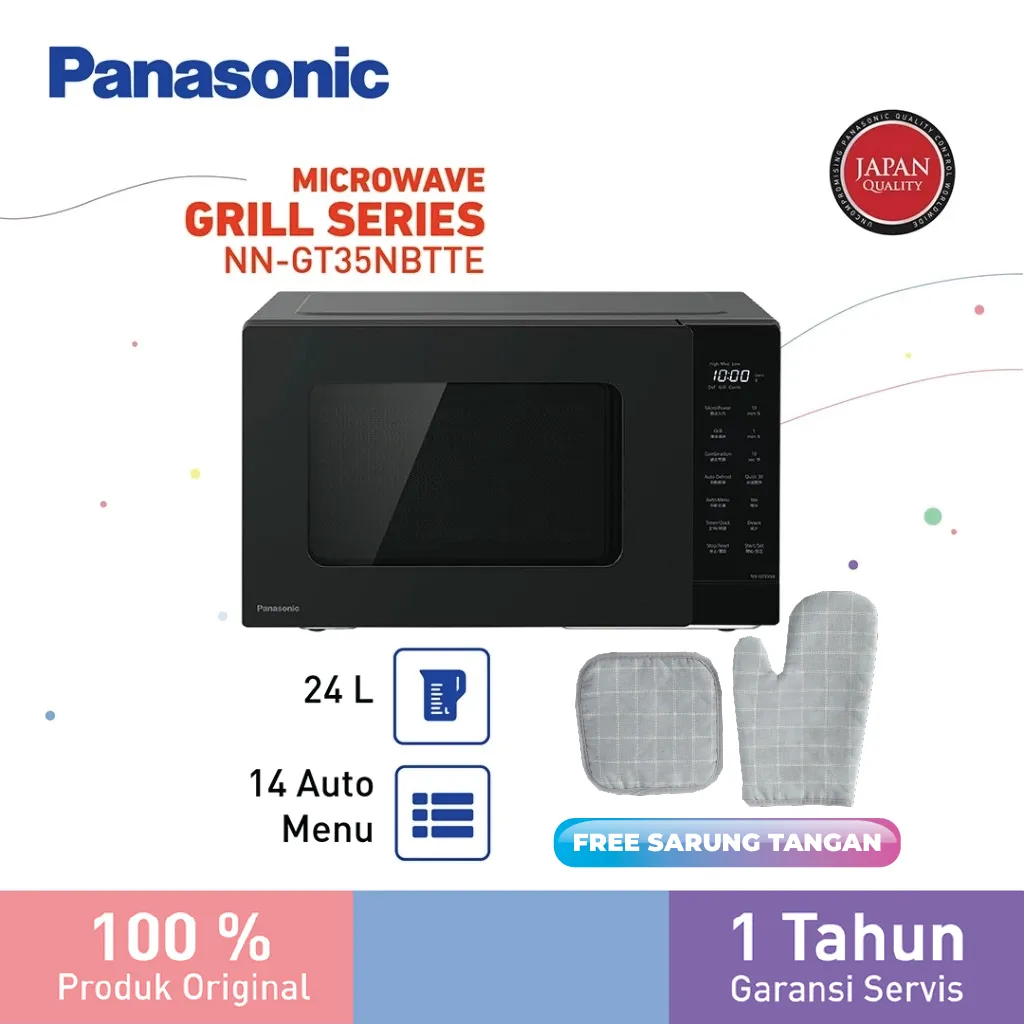 Panasonic NN-GT35NBTTE Microwave Grill Series [24 L]