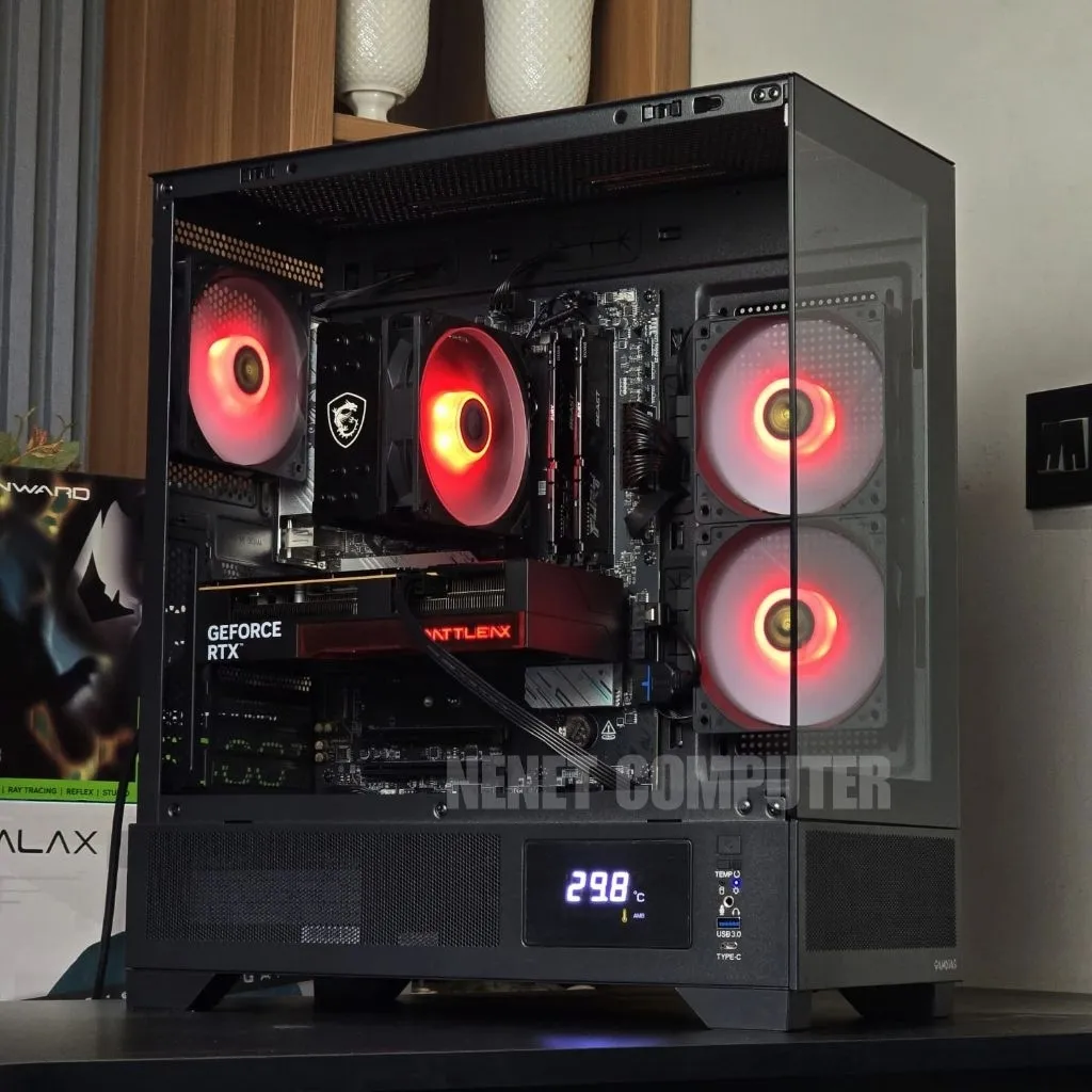 PC Gaming AMD Ryzen 5 7500f | RX 9060 XT 16GB | 16GB | NVMe - New Rakitan CPU
