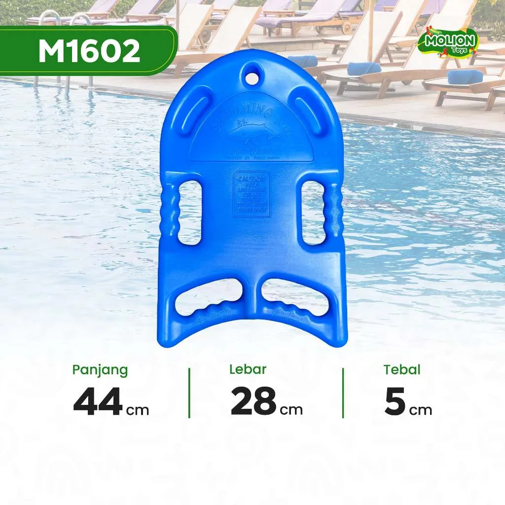 Papan Pelampung Renang Anak MOLION TOYS M1602 – Swimming Board Ringan & Aman untuk Latihan Berenang