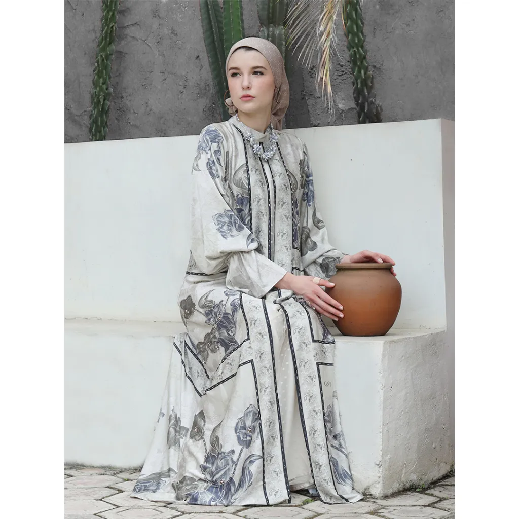 KARIMAKE X SARAE - Dione Dress Color Woodland