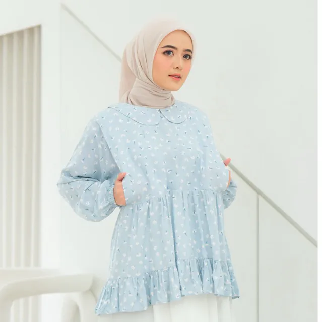 MOMMY SHABBY • BAJU MENYUSUI (BISA GOSEND) • Beryl Blouse • Baju atasan hamil dan menyusui nursing wear busui friendly bukaan samping kanan kiri kanan premium rayon viscose dress gamis busui friendly kekinian outfit menyusui kado ultah lahiran busui