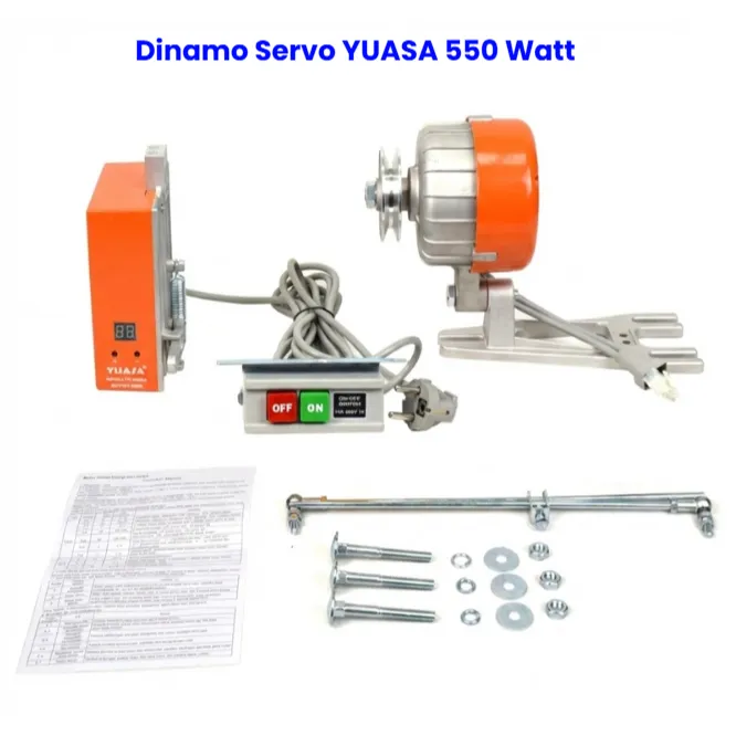 Dinamo Yuasa Servo TH-550B TH-550DA/EA TH-550AA Dinamo Mesin Jahit/ Obras Industrial