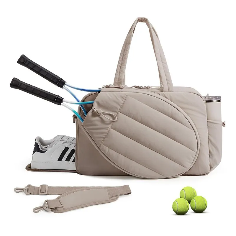 Totebag Racket in Pastel Colors Tas Tenis Padel Badminton (Tas Olahraga) Water-Repellent