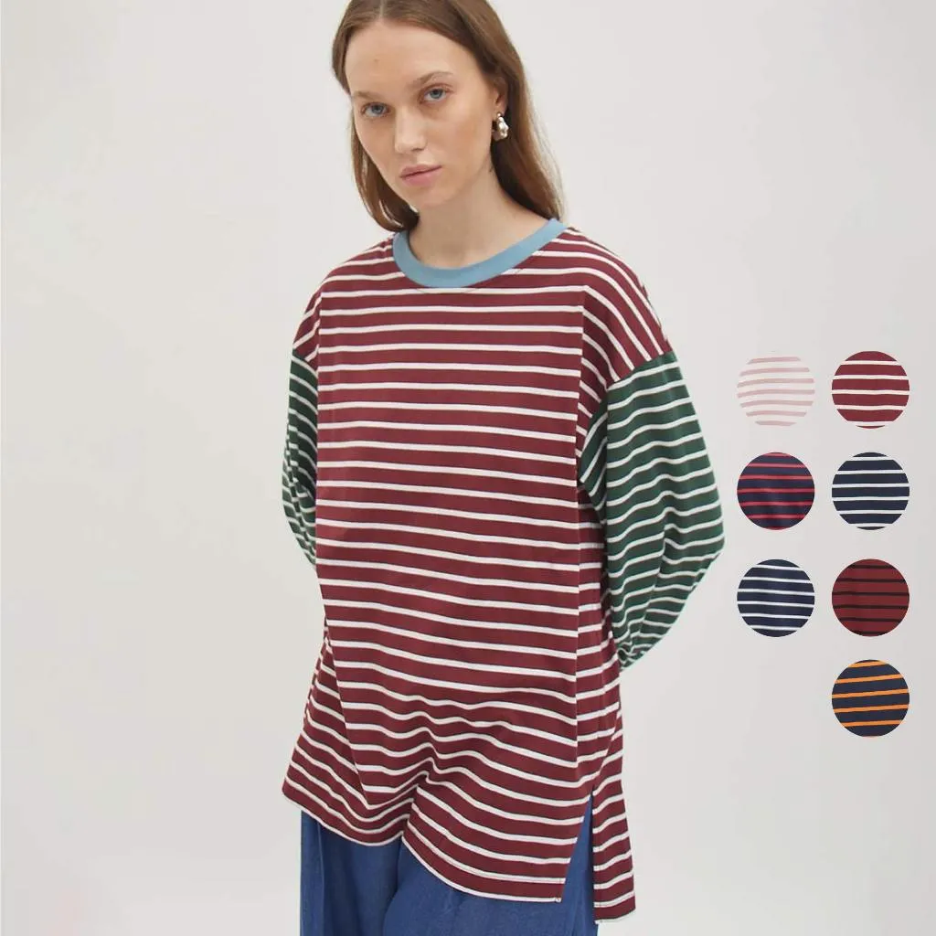 Kaos Wanita - Bobo Tokyo - Listia Long Sleeve Oversized Tee