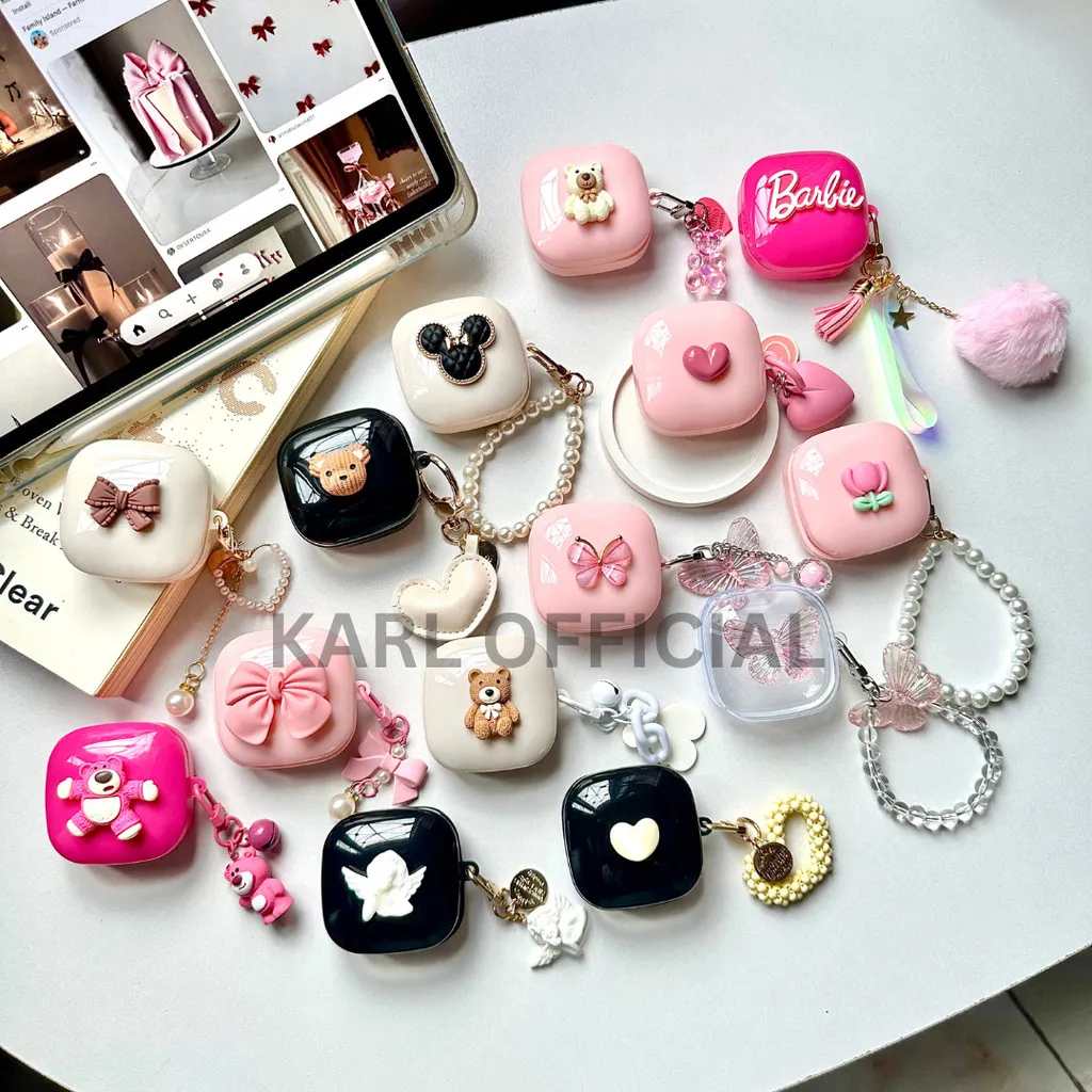 Anker R50i/R50i NC/R60i NC Case Soundcore Premium Lucu Transparant Casing Earphone TWS Cover Karl