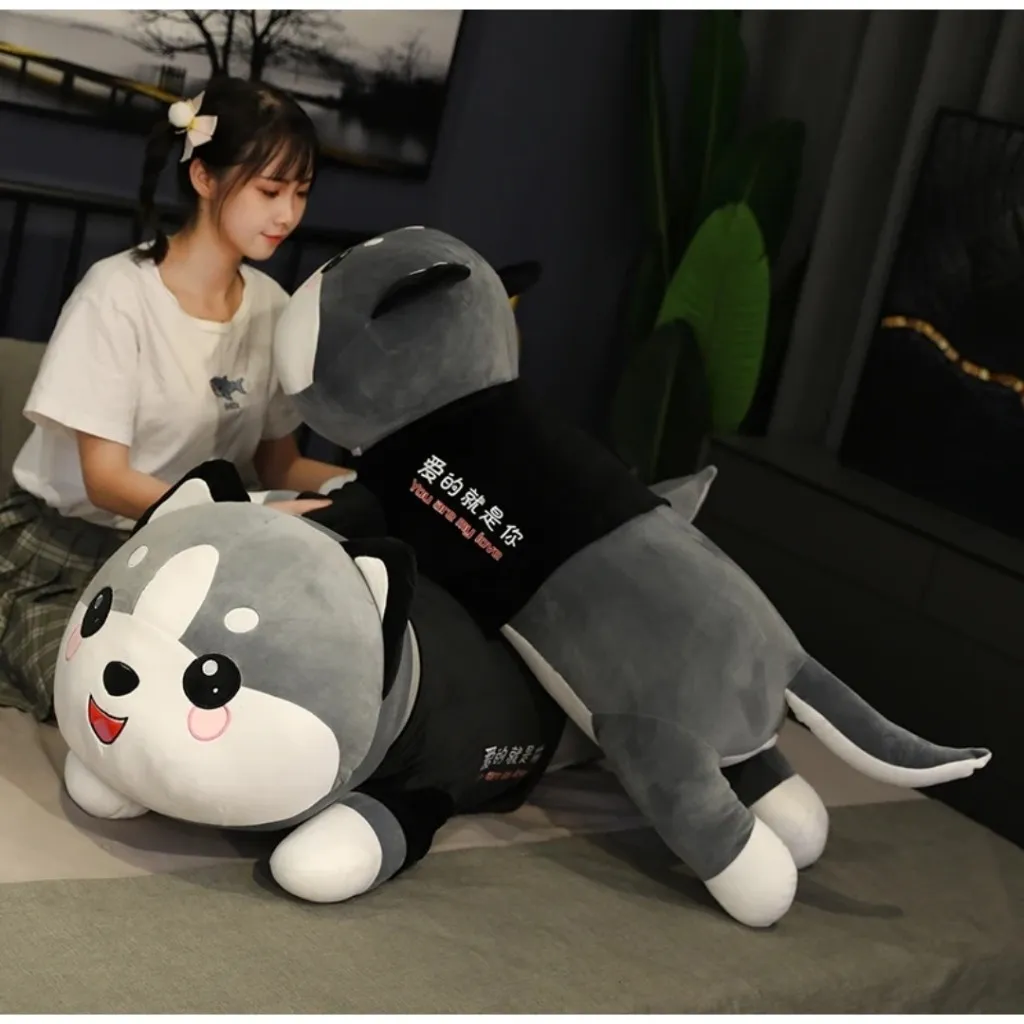 [NEW] Bantal Guling Kucing Lying JUMBO 100cm Boneka Kucing Jumbo Bahan Plush Premium SNI Hadiah Anak 1M
