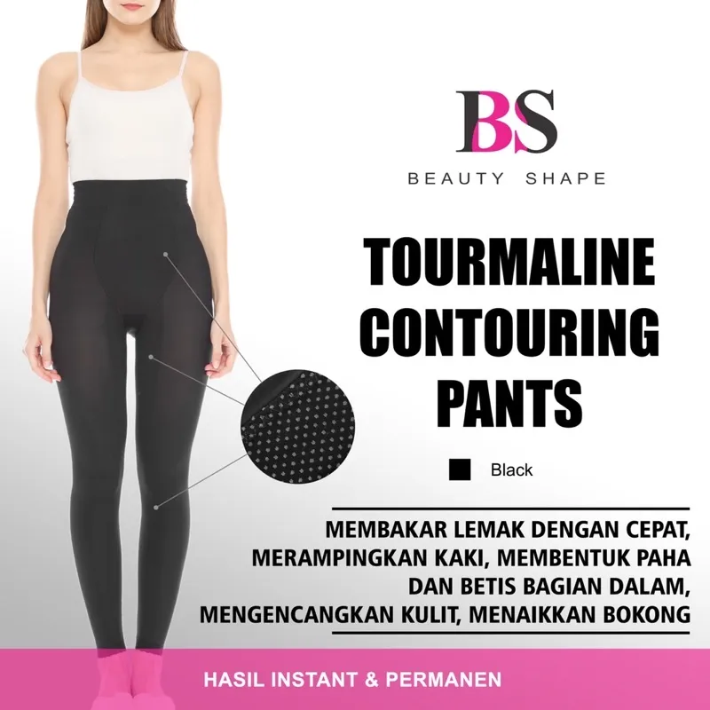 Beauty Shape - Tourmaline Contouring Pants / Legging Tourmaline / Celana Pelangsing Kaki / Celana Kesehatan / Legging Pembakar Lemak
