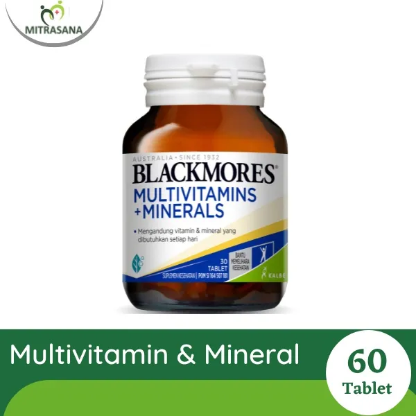 Blackmores Multivitamins Mineral 60 Tablet