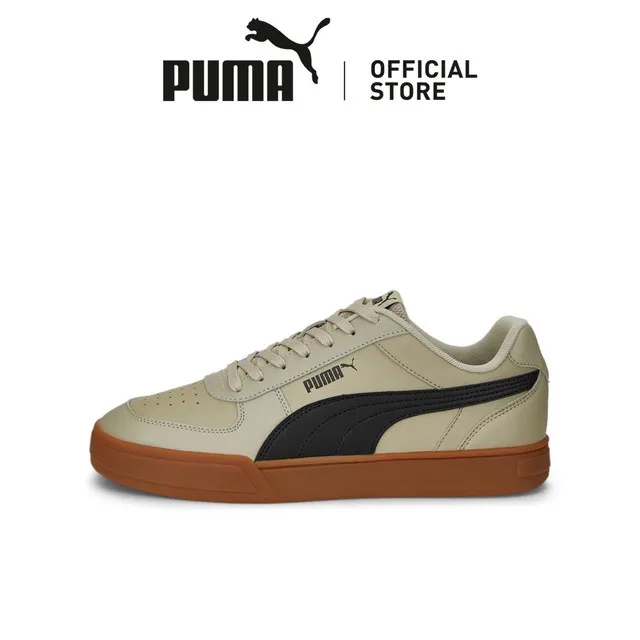 PUMA Sepatu Sneakers Caven Gray-Black Gum