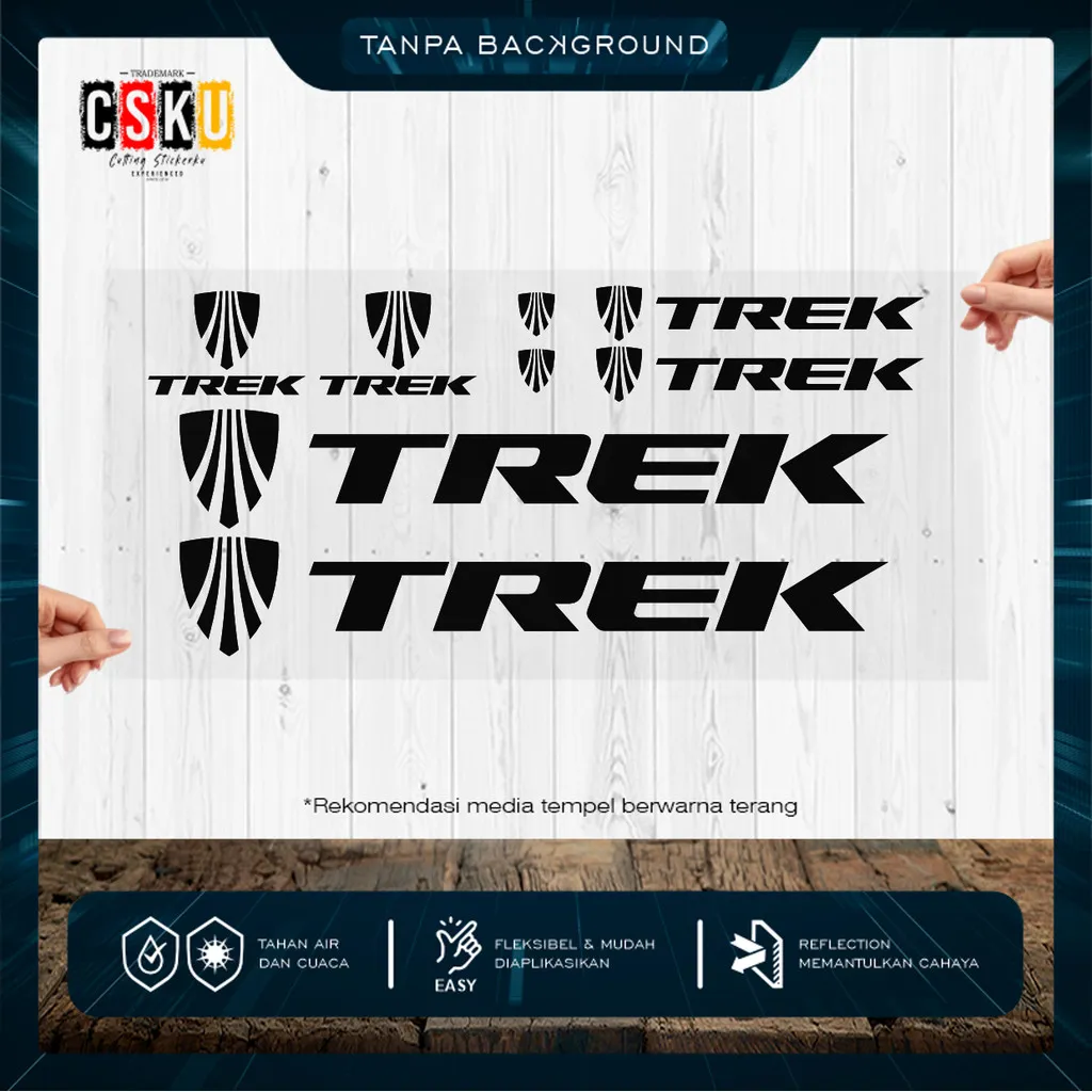 Cutting Stiker Trek Variasi Sepeda Sticker Frame Aksesoris Body Style Lipat Keren Decal Striping Bike Road Fixie Mtb Balap Timbul Universal Murah Reflective Nyala Tahan Air Bodi Hologram Batang Gunung Anak Sepedah Kustom Modif