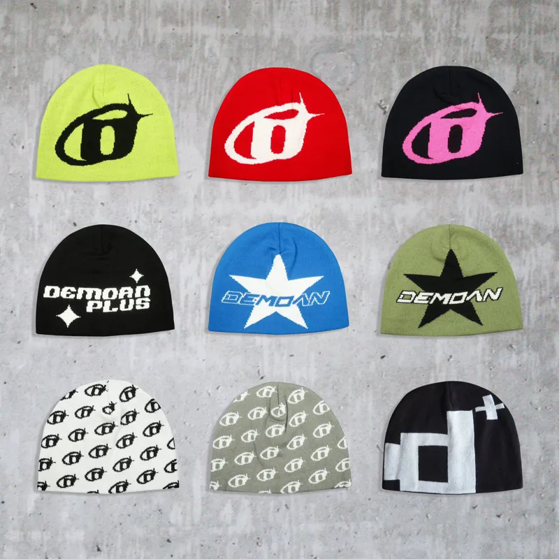 Demoan - d+beanie | Kupluk - beanie - kupluk y2k - Gorpcore - Unisex