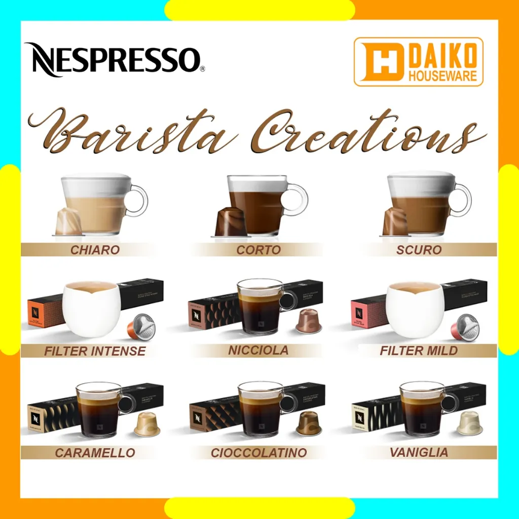 Capsule Nespresso Barista Creations Original Nestle Pack Coffee - Kopi Kapsul