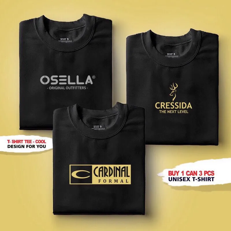Kaos Premium / Kaos Bagus / Kaos 3 in 1 / Beli 1 Dapat 3