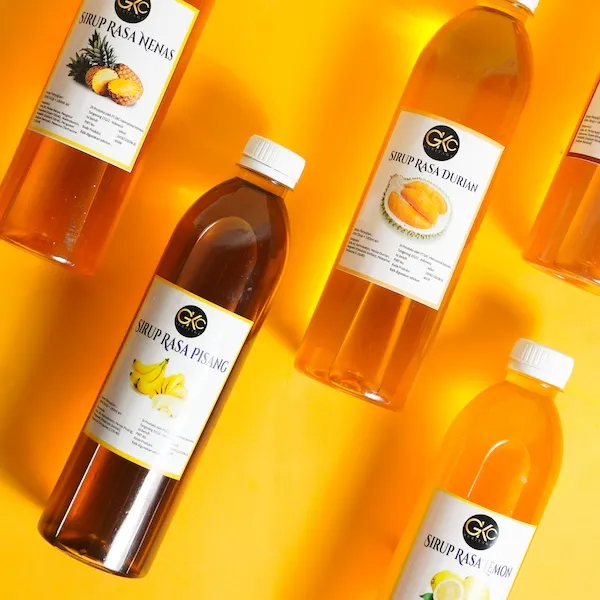GKC Heritage Sirup Cair Konsentrat Minuman Semua Varian - HALAL - 640 mL - All Variant Syrup