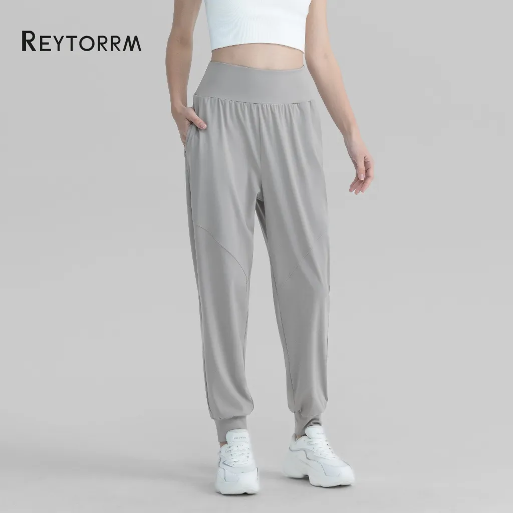 Reytorrm Celana Jogger Pants wanita Longgar  Training Sport（CK052）