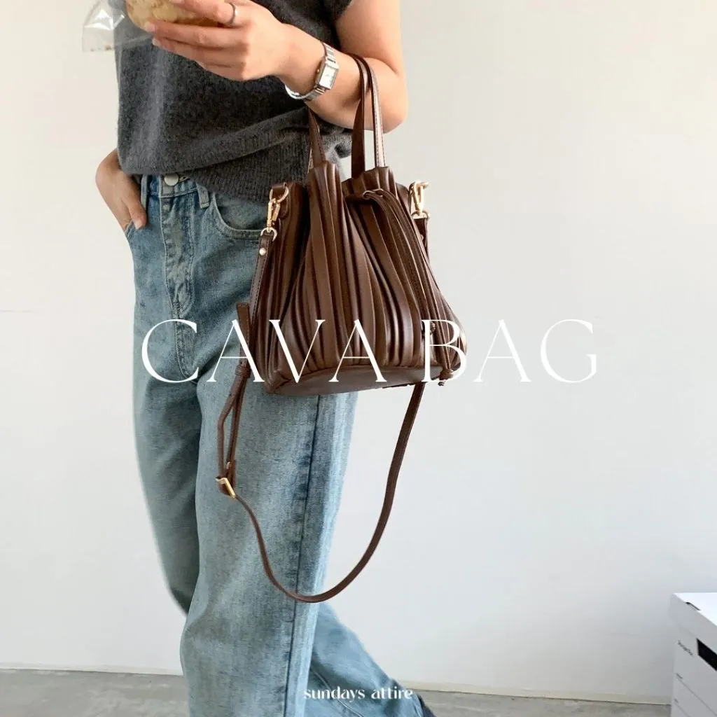 Sundays Attire - CAVA Hand Bag / Sling Bag PU Leather Tas Wanita