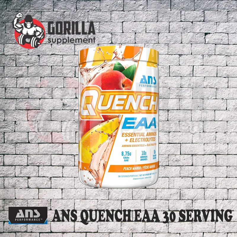 ANS Performance Quench EAA BCAA ELECTROLYTES 30 Serving Amino BCAA POWDER
